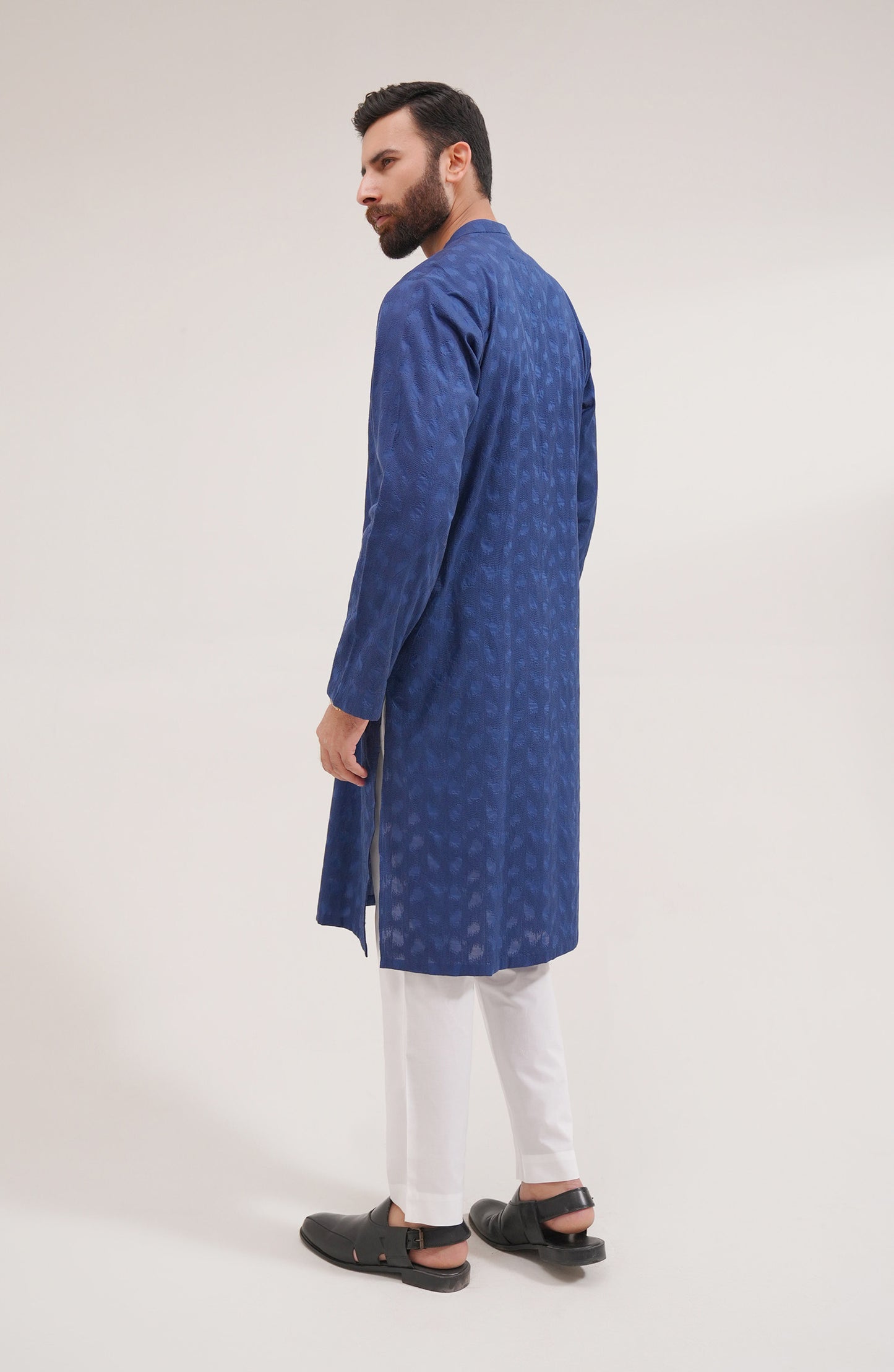 Men's Embroidered Kurta - SMK709125 - Shop Now at Shahnameh