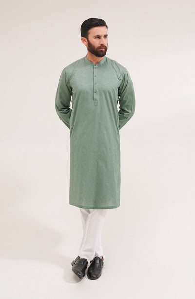 Men's Lawn Embroidered Kurta