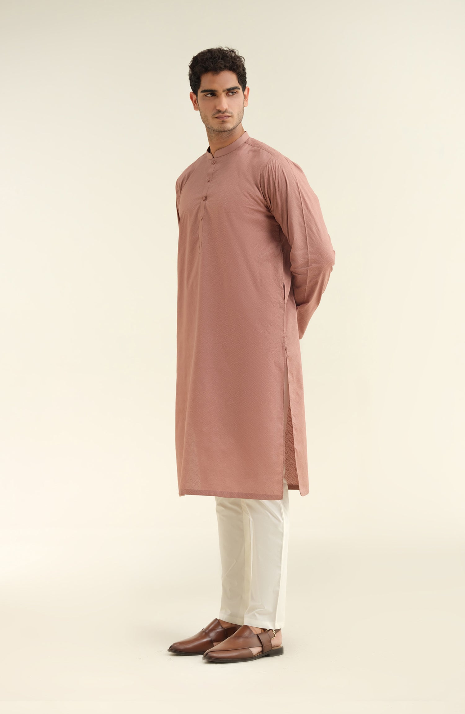 Men's Schiffli Kurta - Shop Now at Shahnameh
