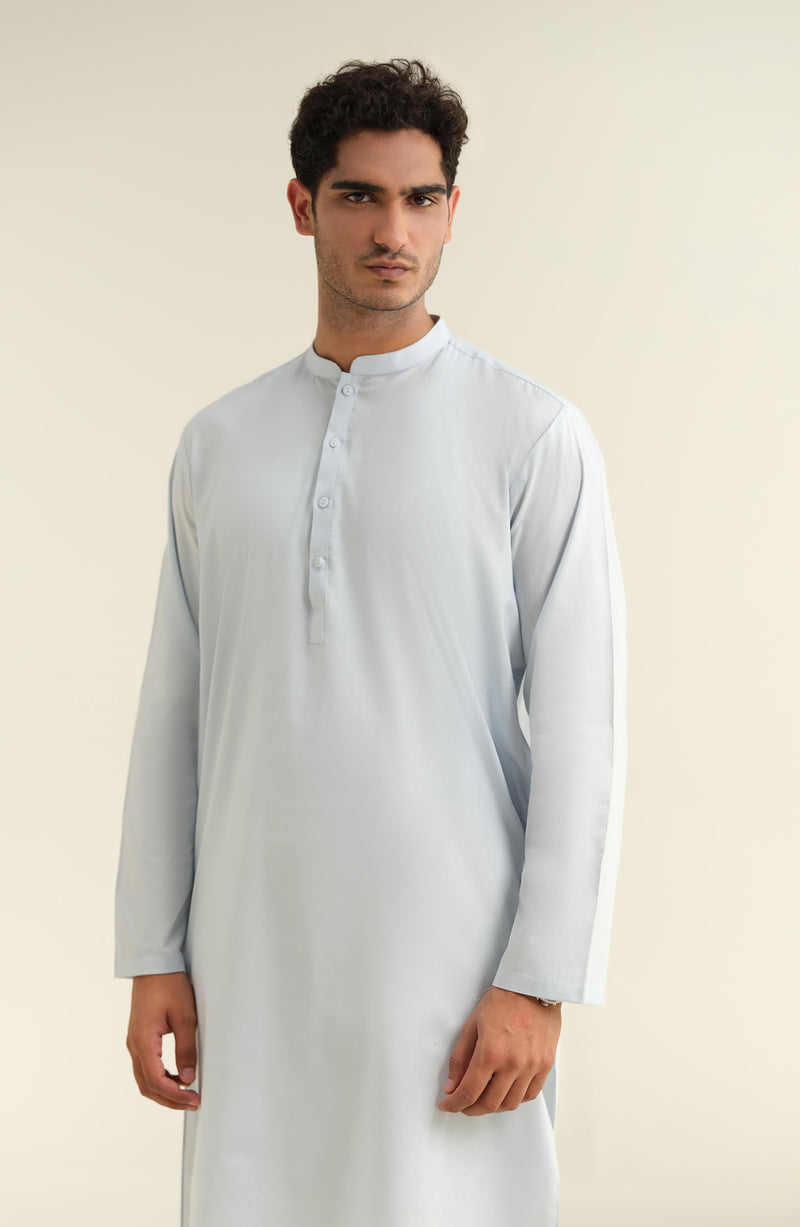 Men's Straight Hem Kurta - Shop Now at Shahnameh