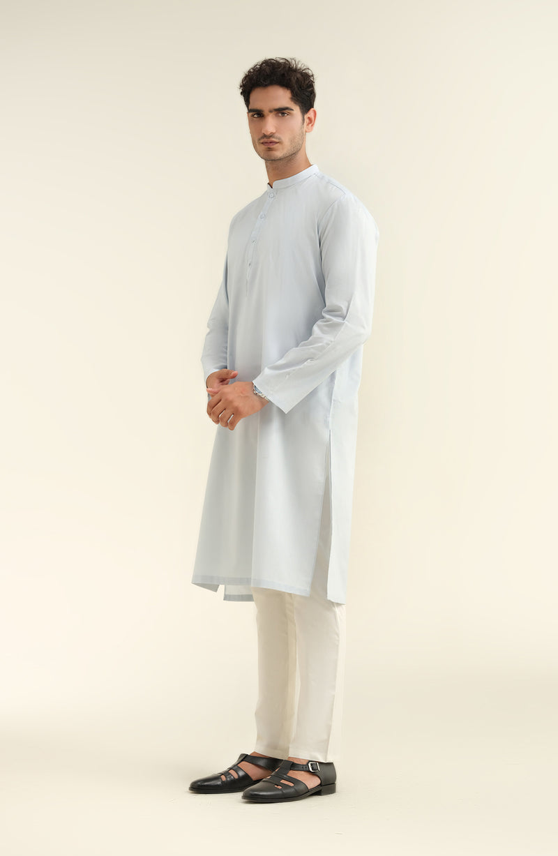 Men's Straight Hem Kurta - Shop Now at Shahnameh