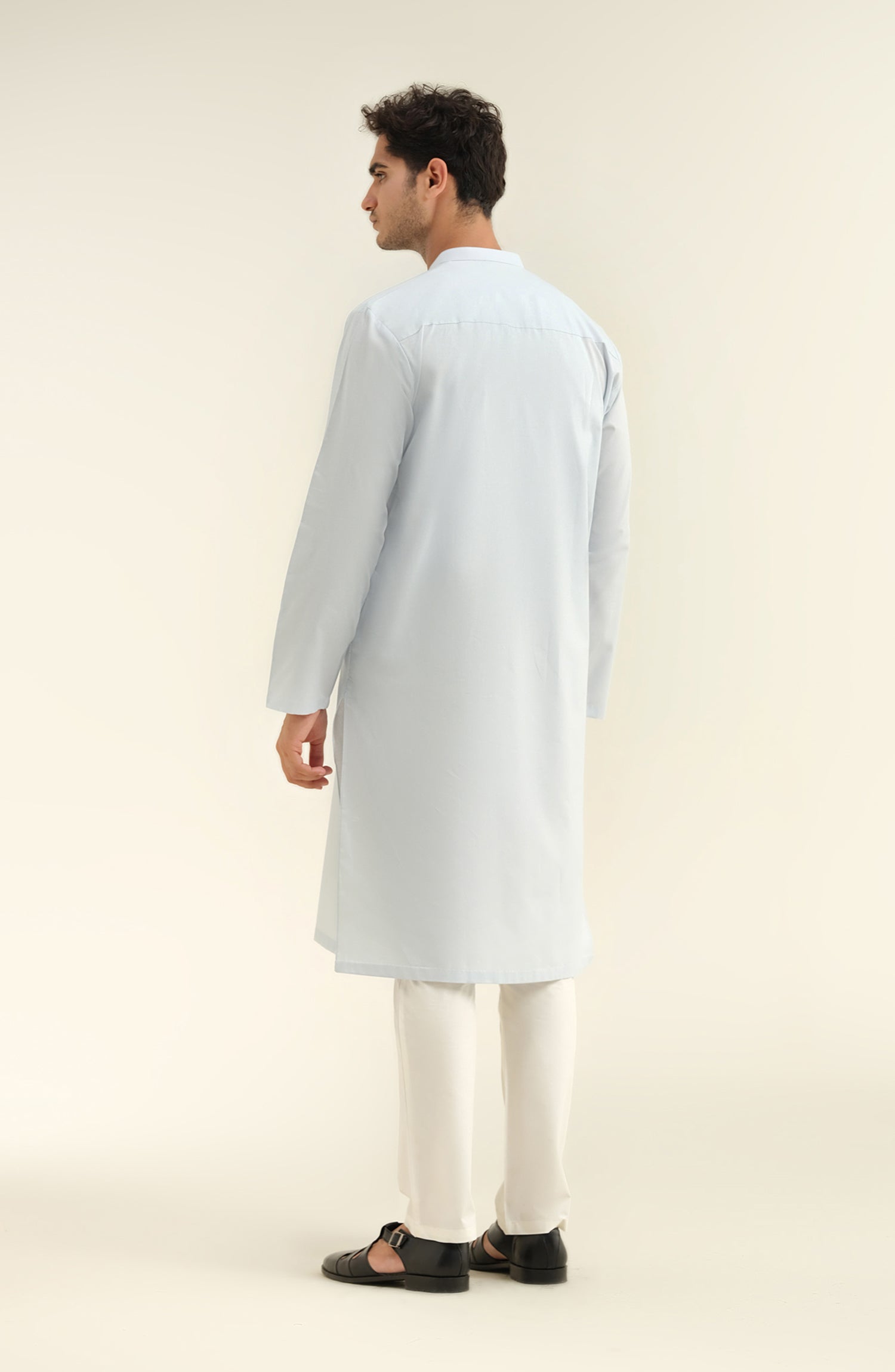 Men's Straight Hem Kurta - Shop Now at Shahnameh
