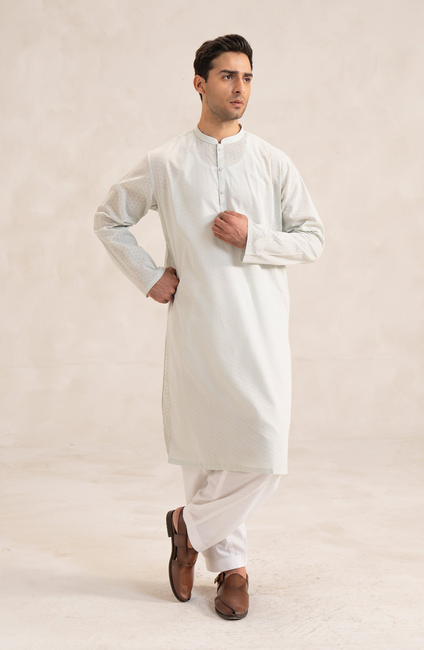 Men's Jacquard Kurta