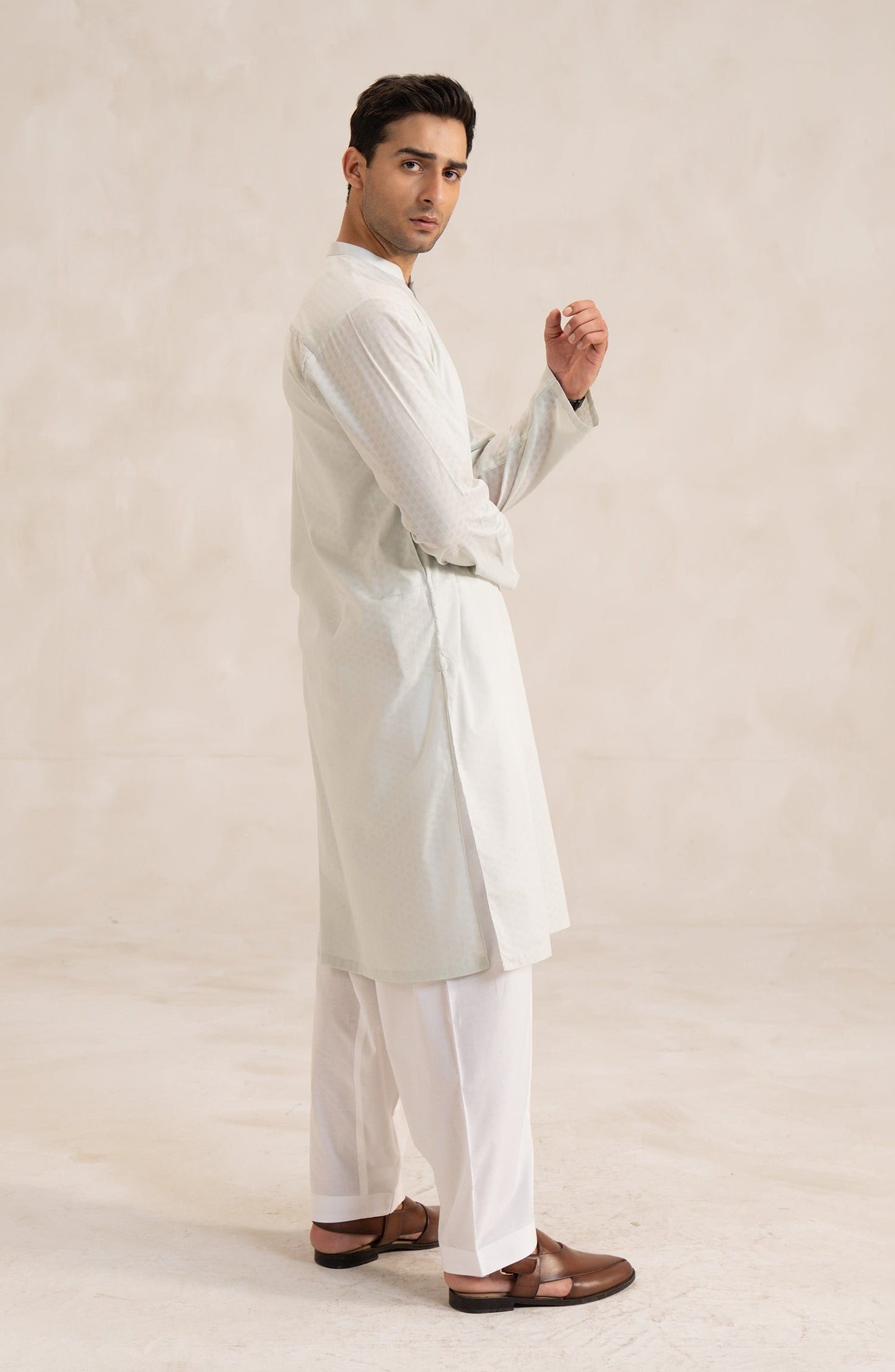 Men's Jacquard Kurta