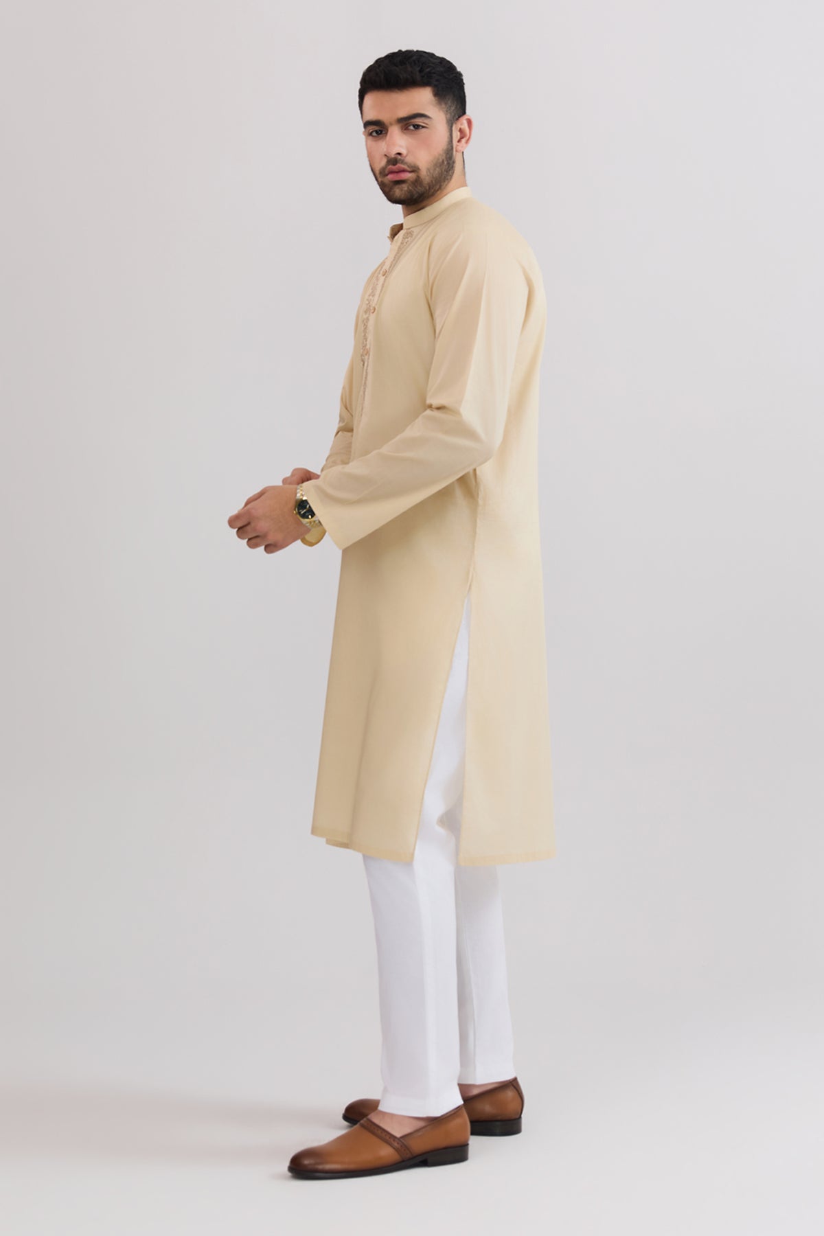 Men Embroidered Kurta - SMK801225 - Shop Now at Shahnameh