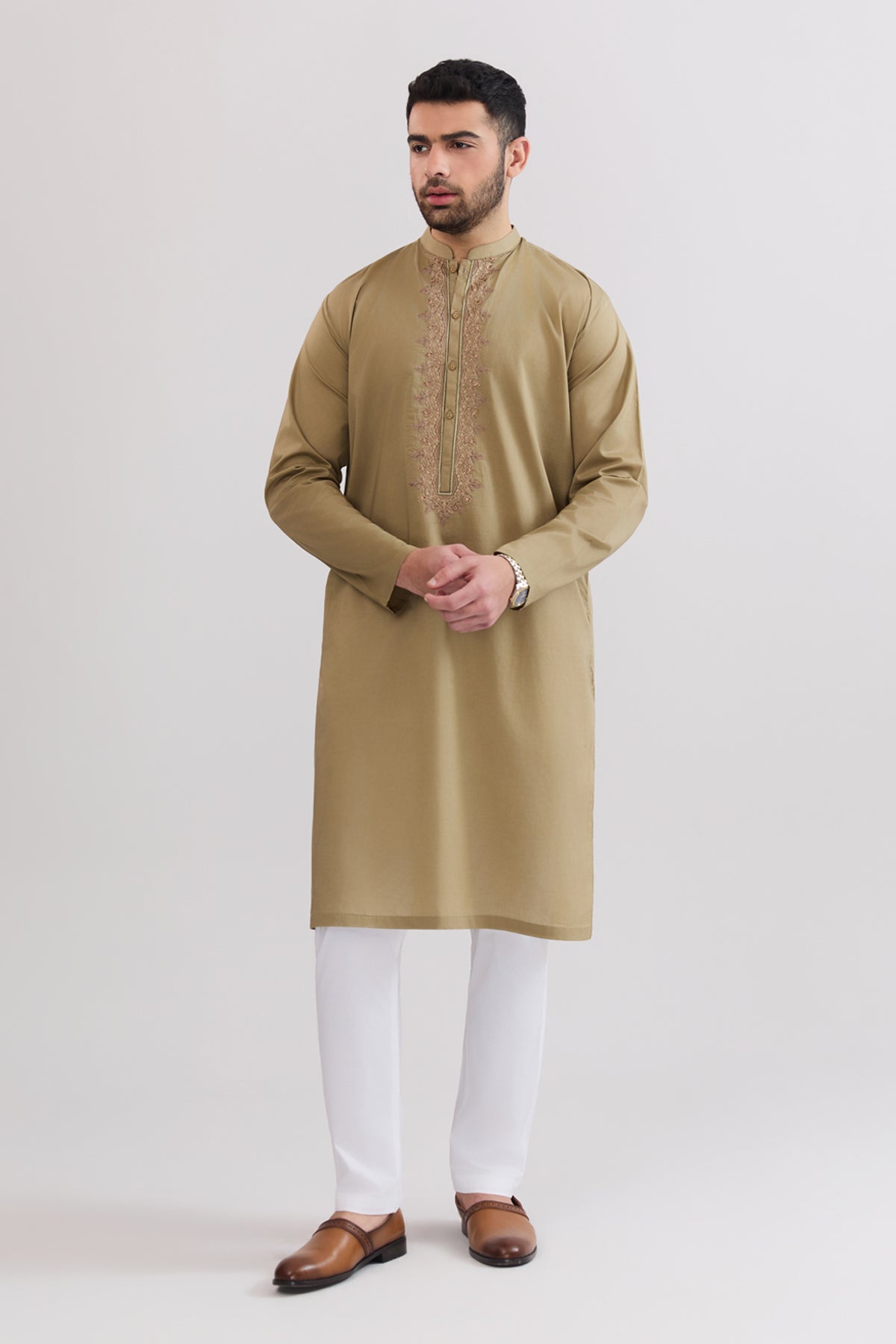 Men Embroidered Kurta - SMK804225 - Shop Now at Shahnameh