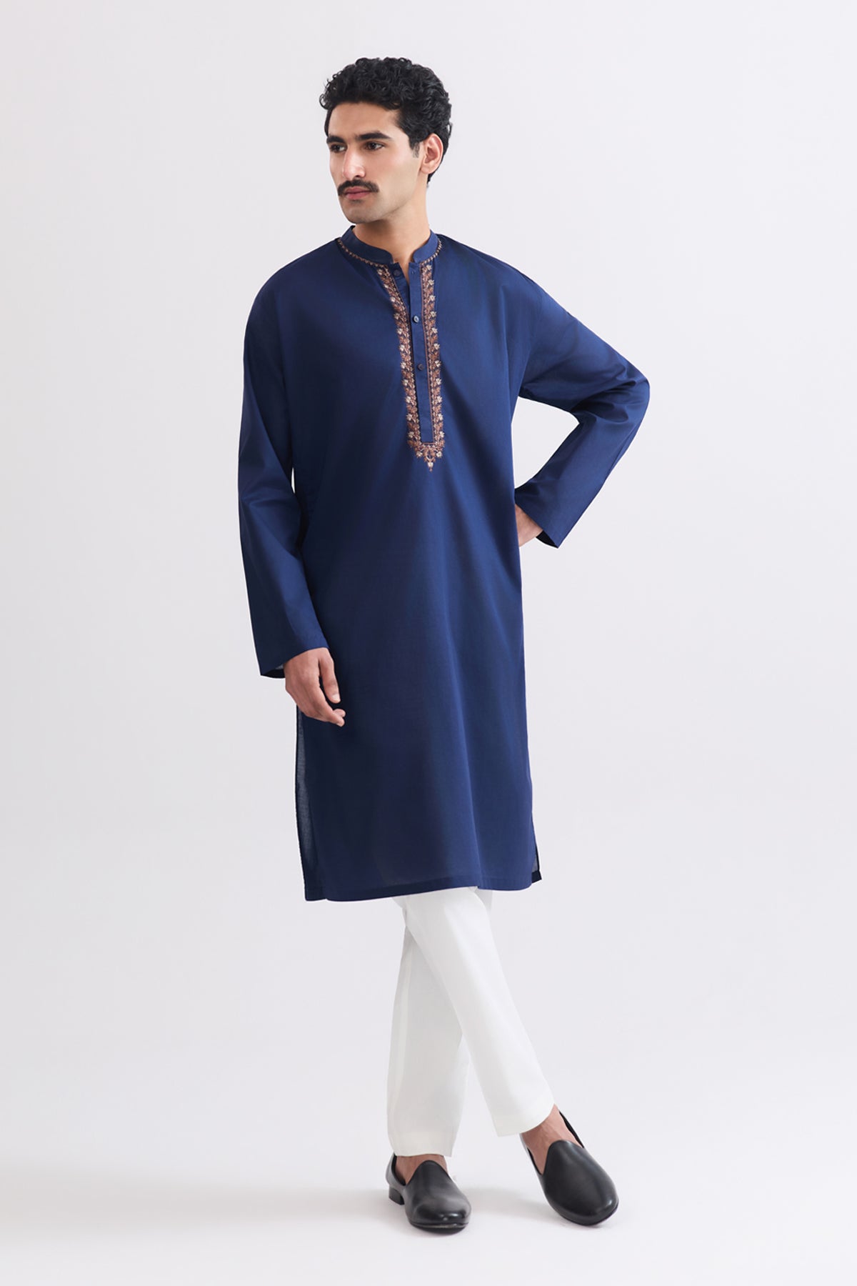 Men Embroidered Kurta - SMK806225 - Shop Now at Shahnameh