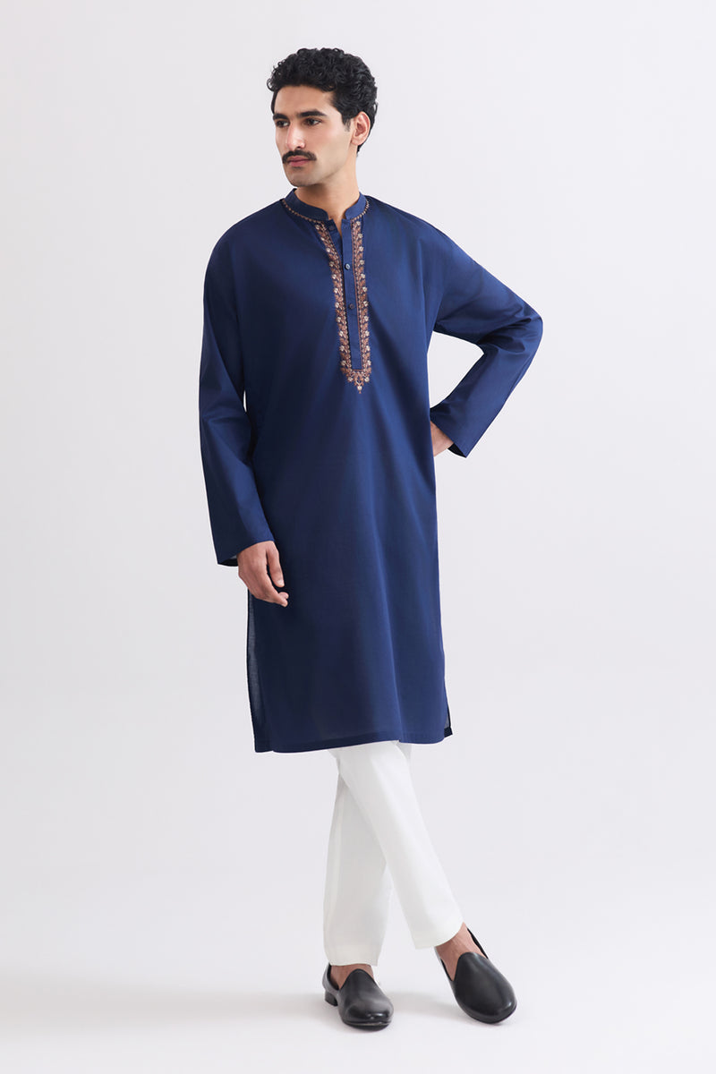 Men Embroidered Kurta - SMK806225 - Shop Now at Shahnameh