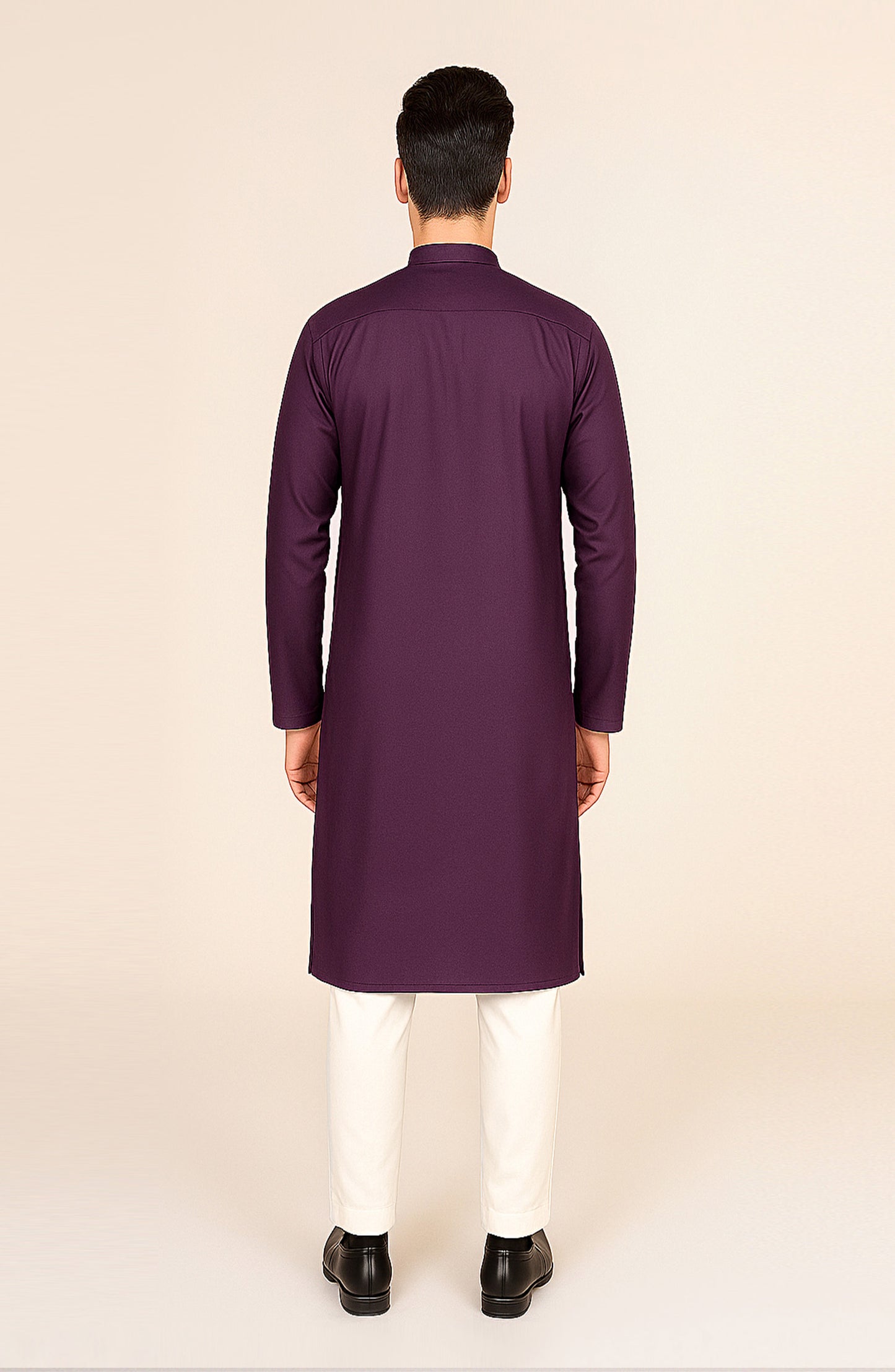 Men's Front Embroidered Kurta - SMK809225