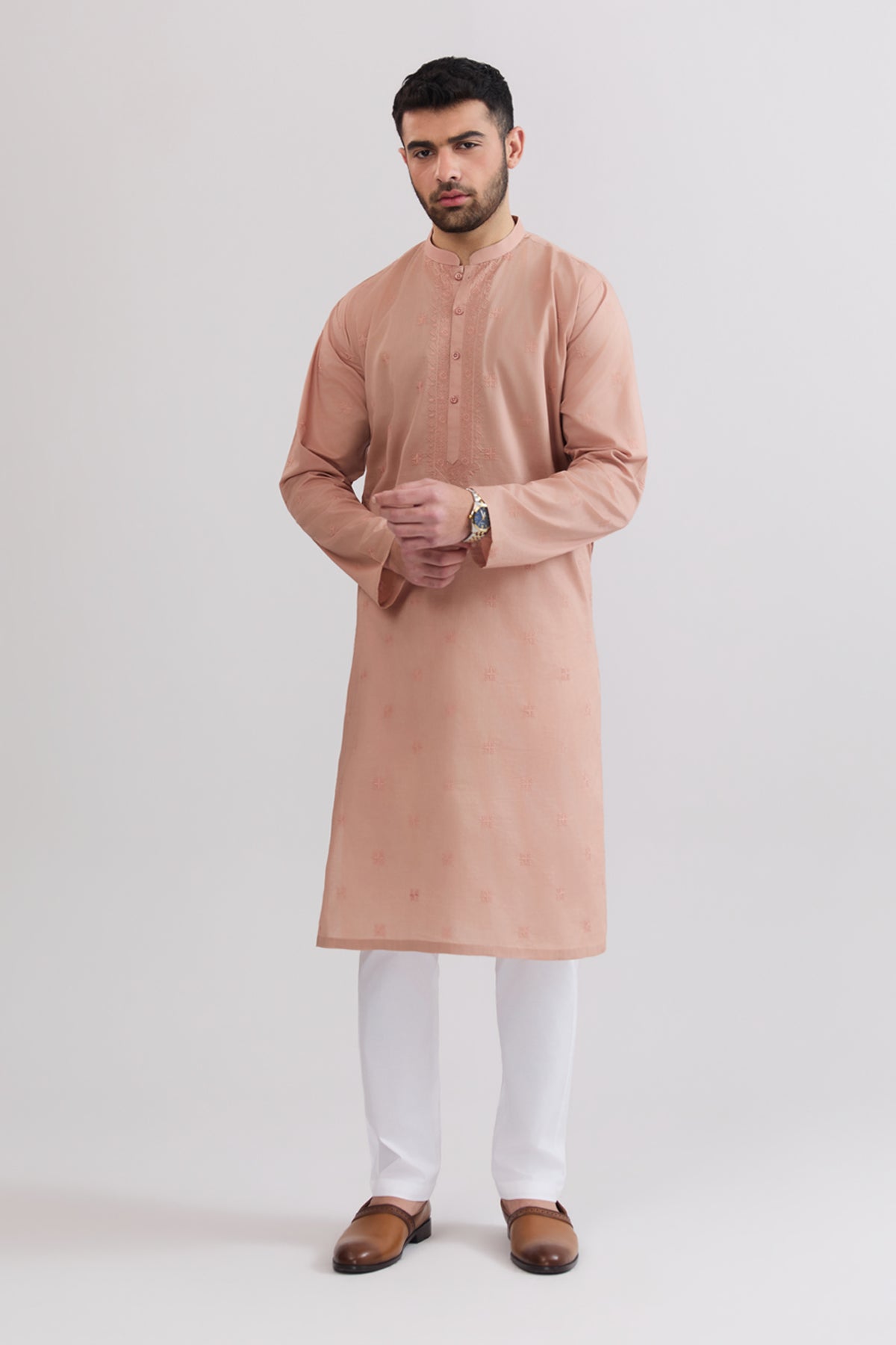 Men Embroidered Kurta - SMK811225 - Shop Now at Shahnameh