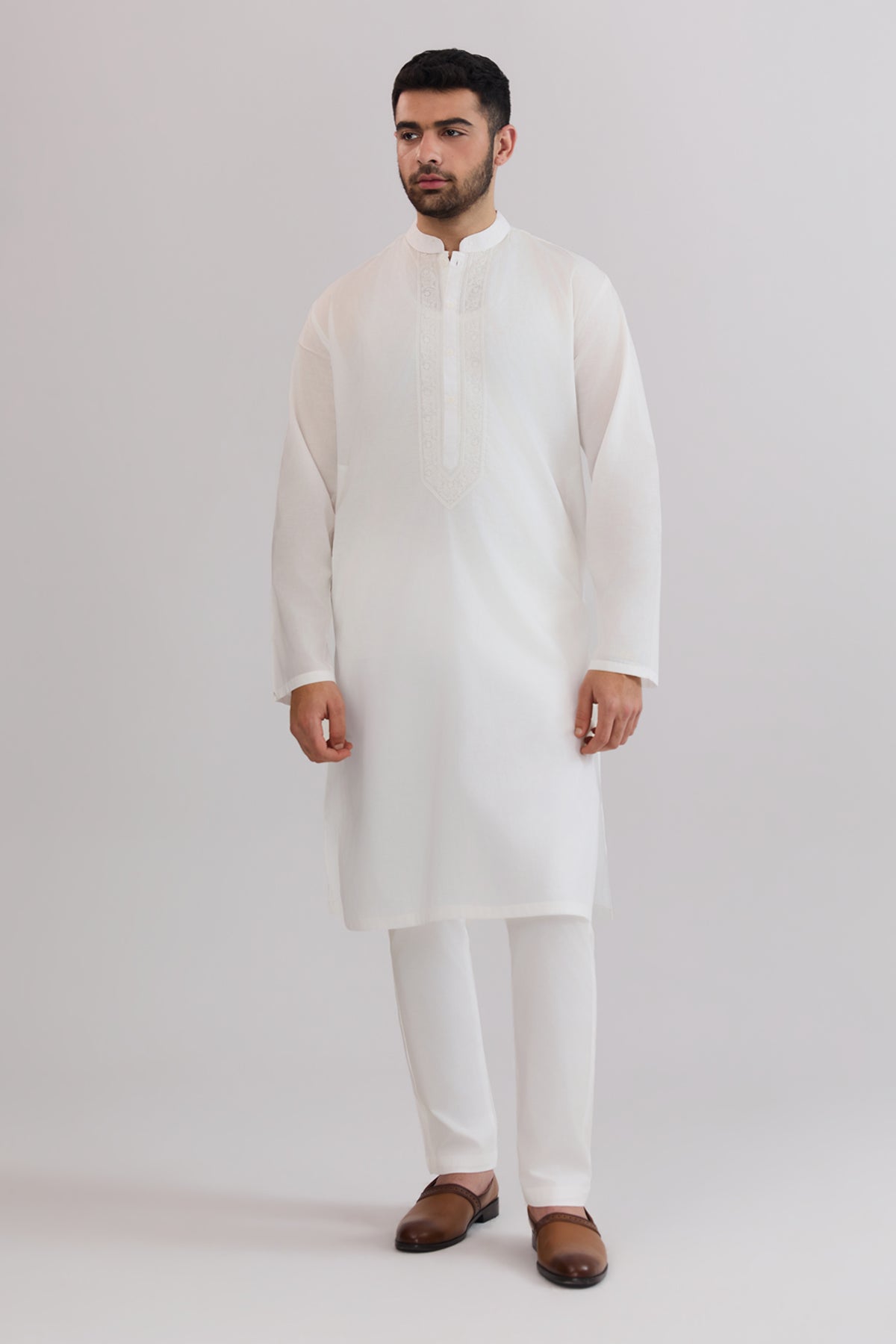 Men Embroidered Kurta - SMK830A225 - Shop Now at Shahnameh