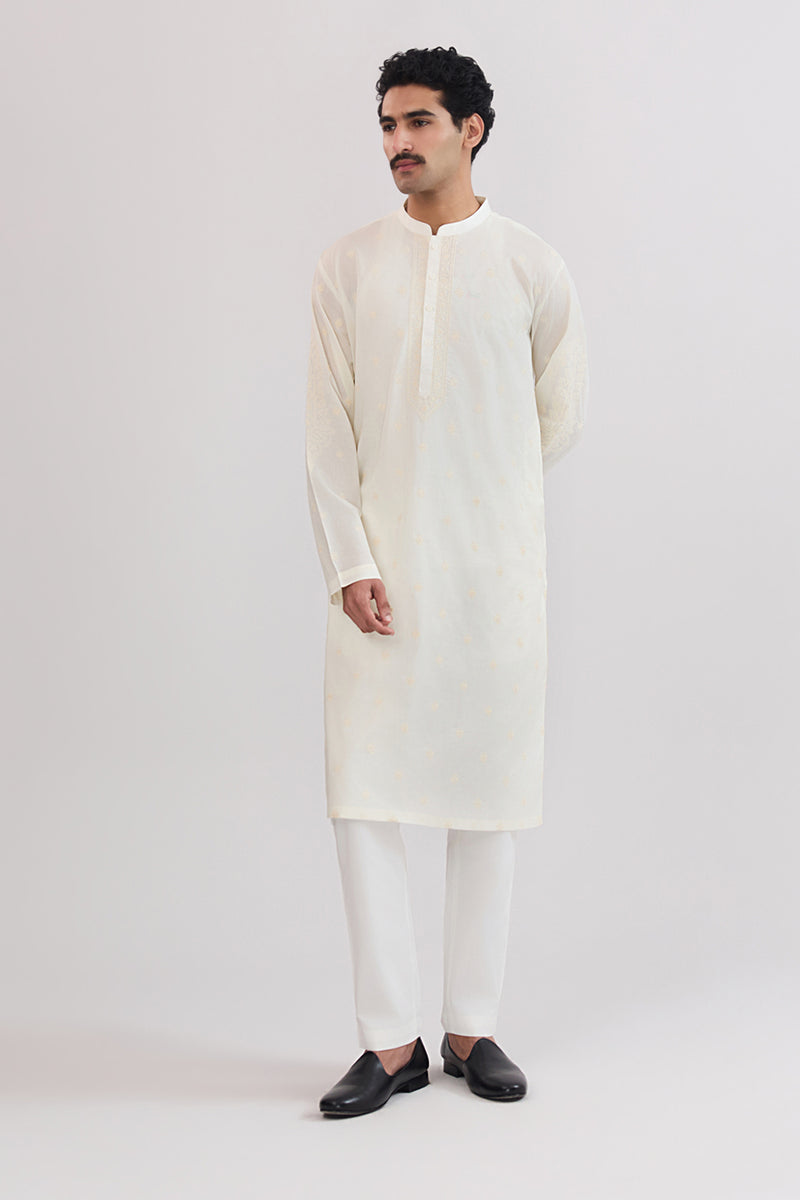 Chikankari Embroidered Kurta - SMK832225