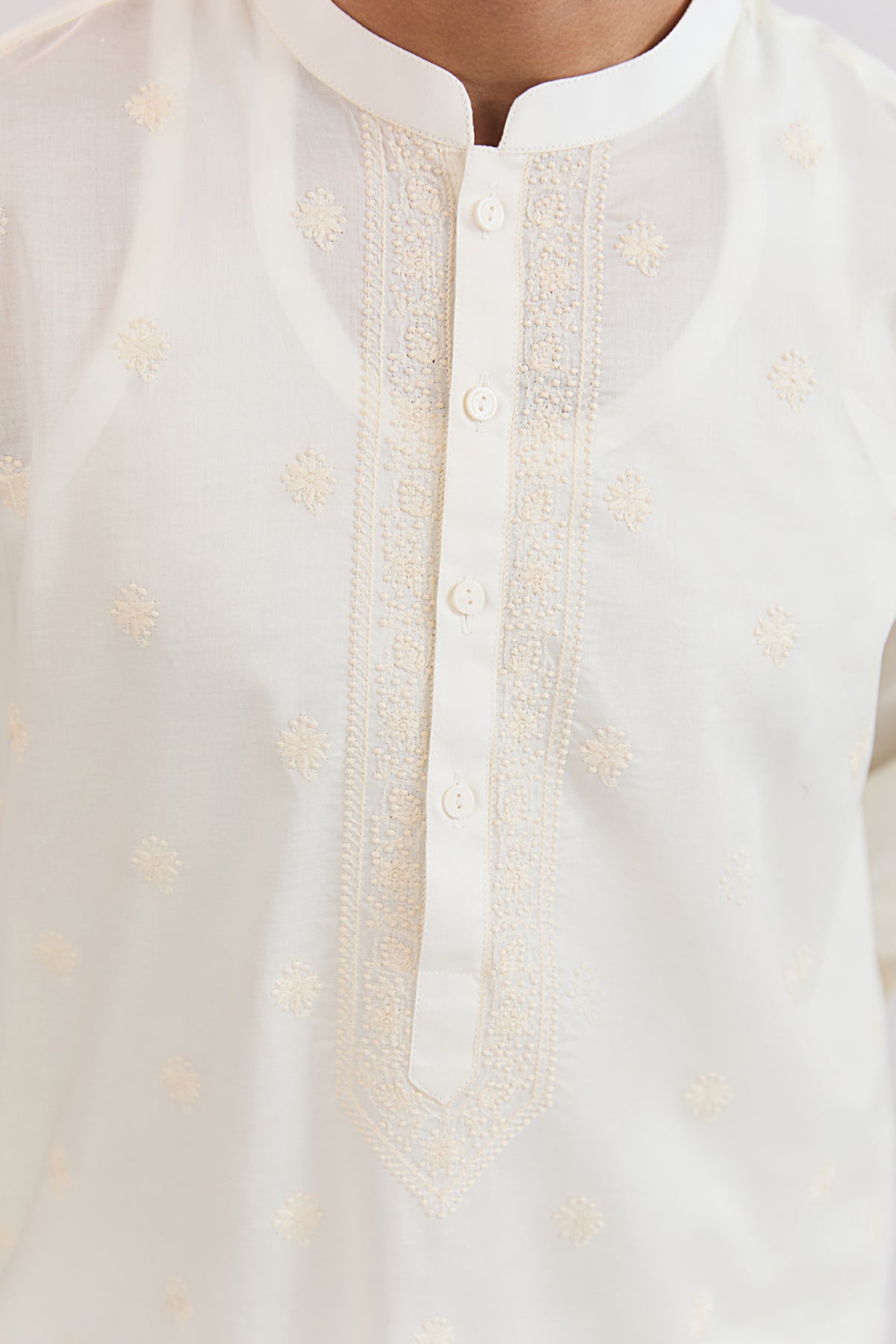 Chikankari Embroidered Kurta - SMK832225