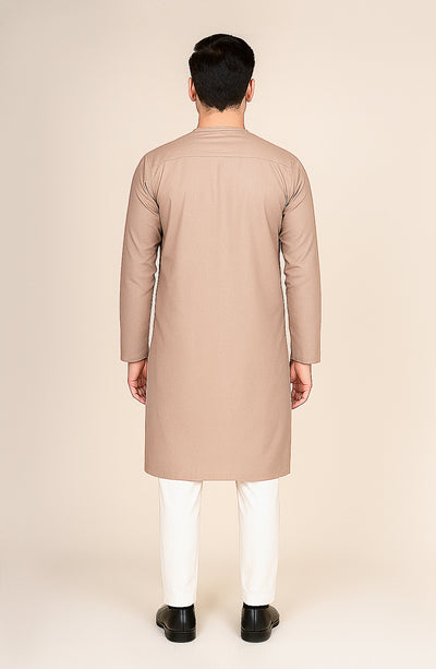 Men's Round Binding Kurta