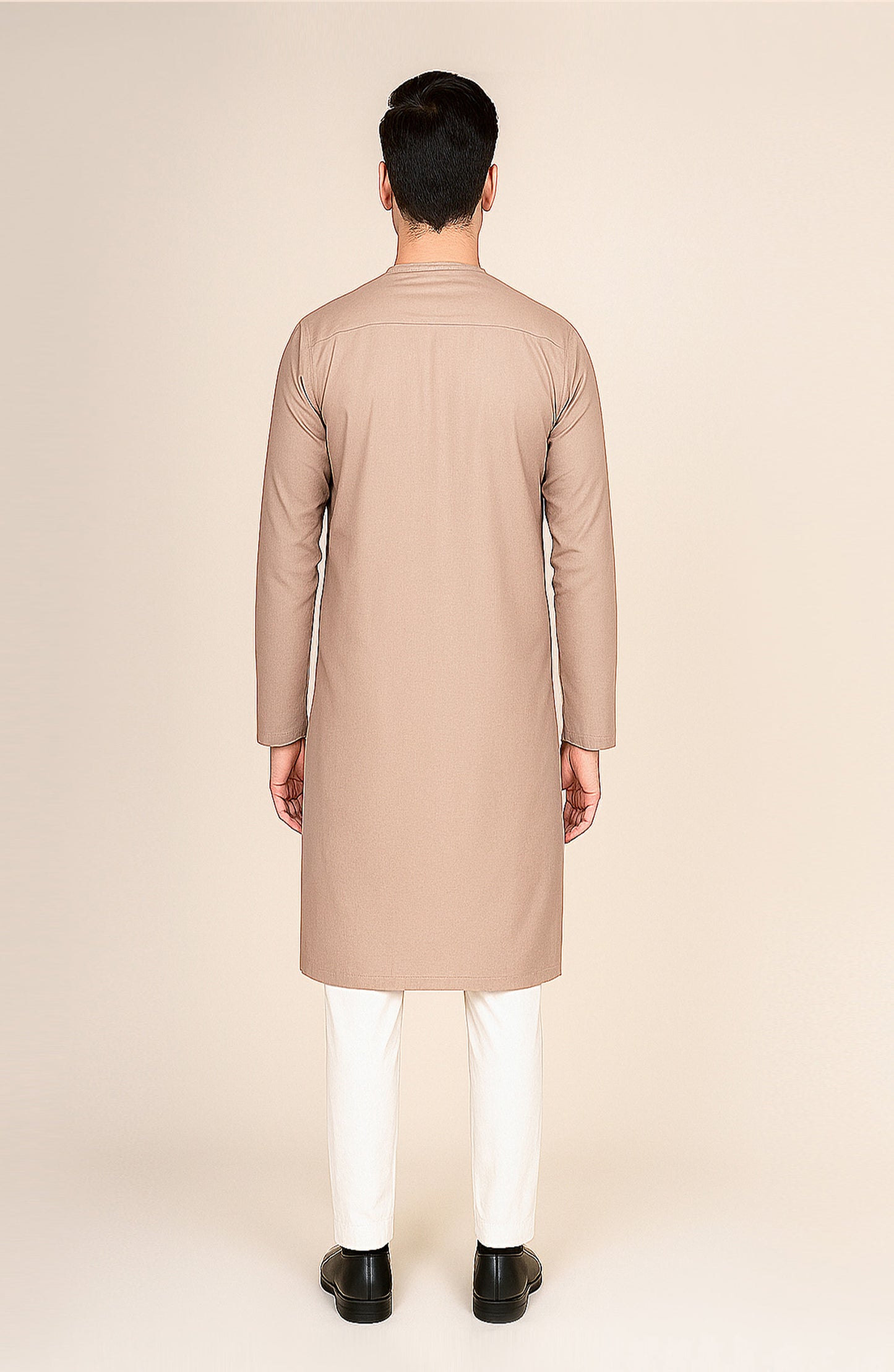 Men's Round Binding Kurta - SMK834225