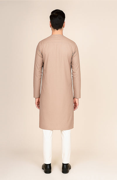 Men's Round Binding Kurta - SMK834225