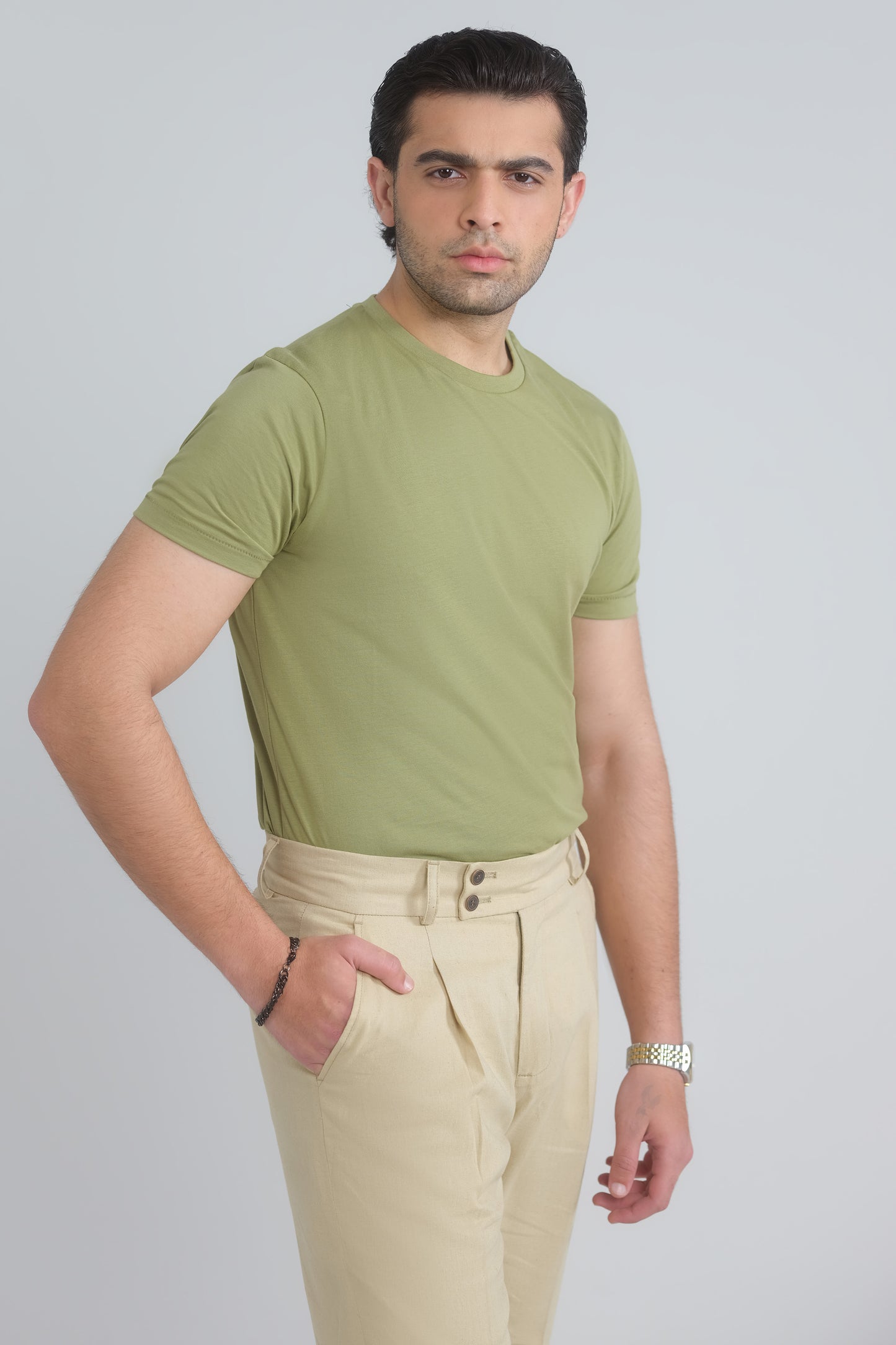 Crew Neck Tee - SMKS561126