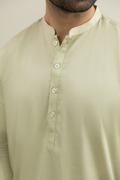 Band Collar Suit - SMS238425