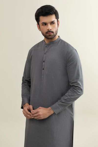 Band Collar Suit - SMS200425