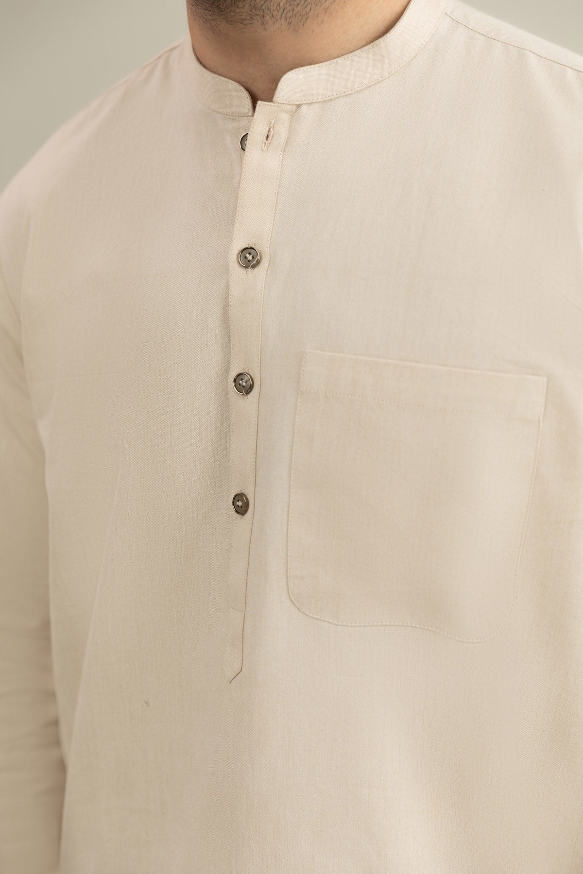 Band Collar Suit - SMS201425