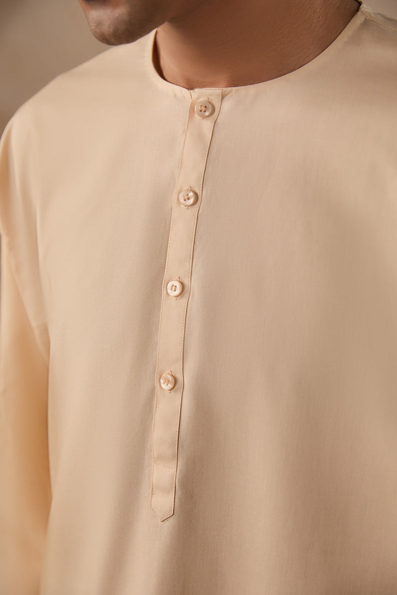 Ali Garh Kurta Pajama In Cotton Poplin - SMS203126 - Shop Now at Shahnameh