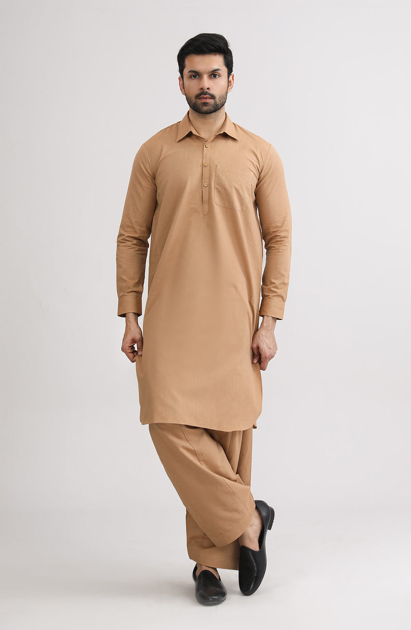 Collared Suit - SMS203425 - Shop Now at Shahnameh