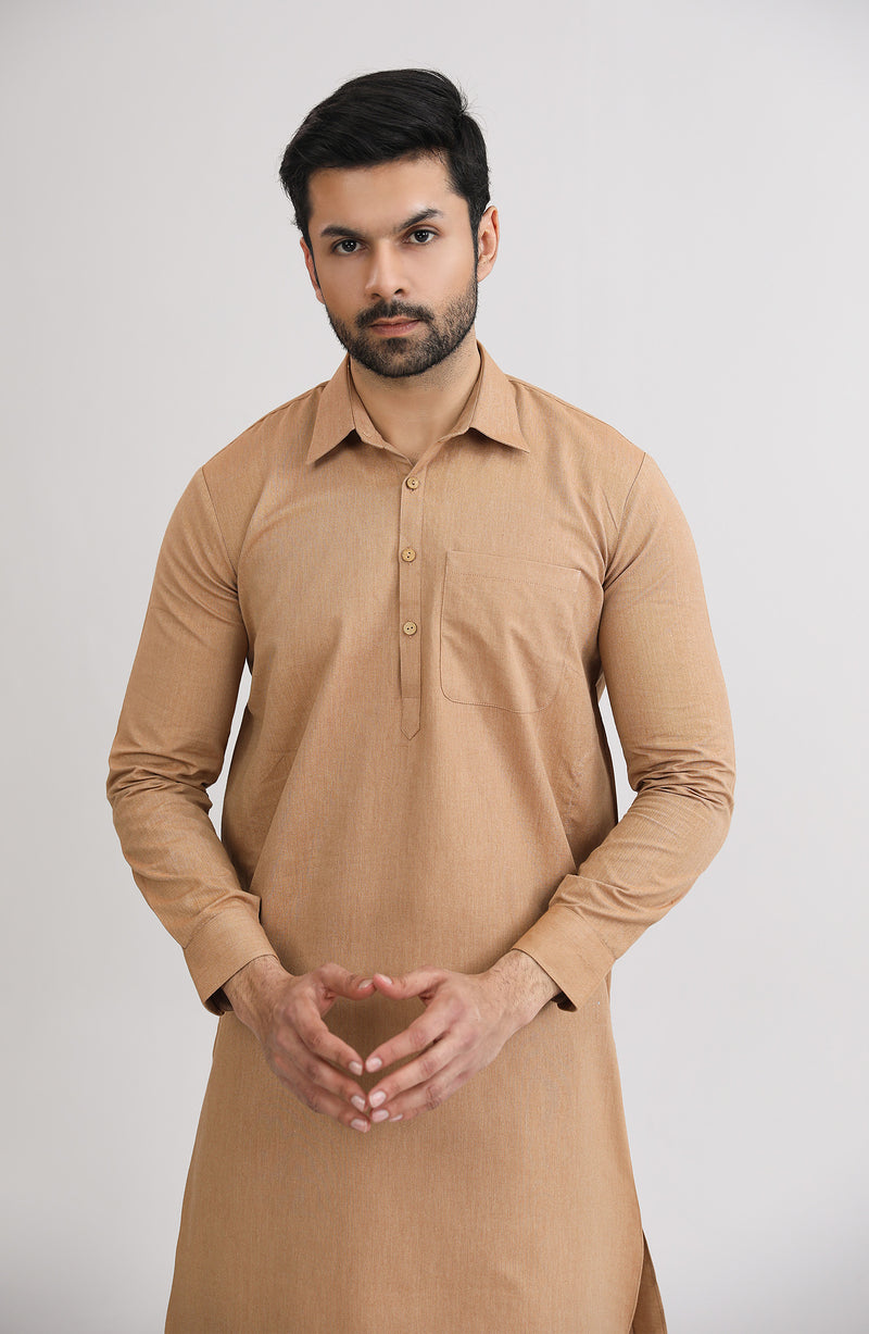 Collared Suit - SMS203425 - Shop Now at Shahnameh
