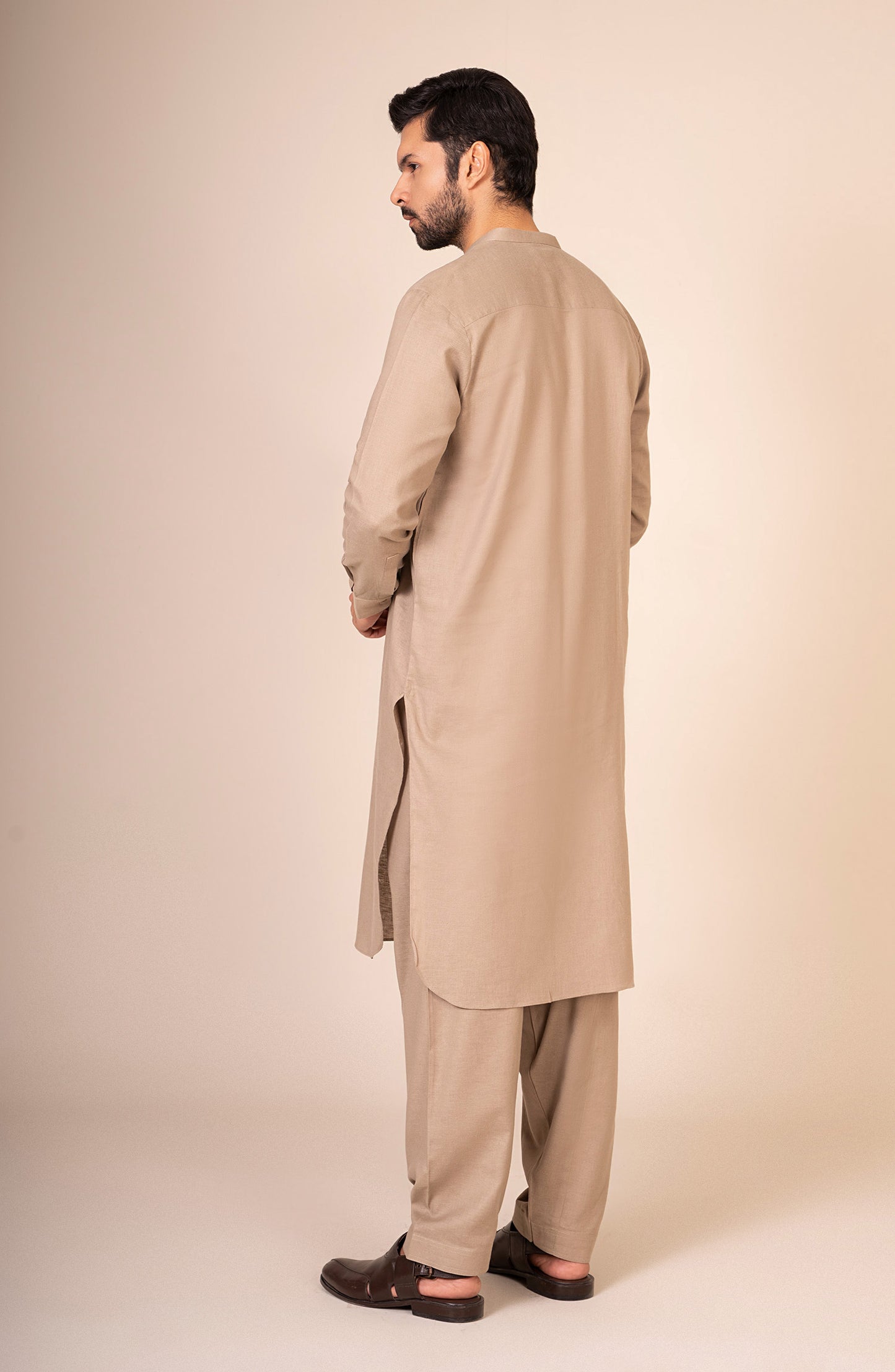 Band Collar Suit - SMS211425