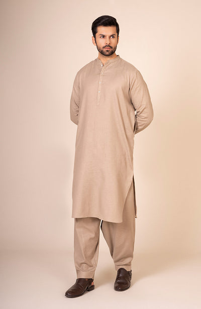 Band Collar Suit - SMS211425