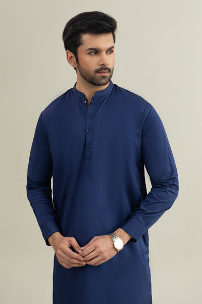 Band Collar Suit - SMS212425