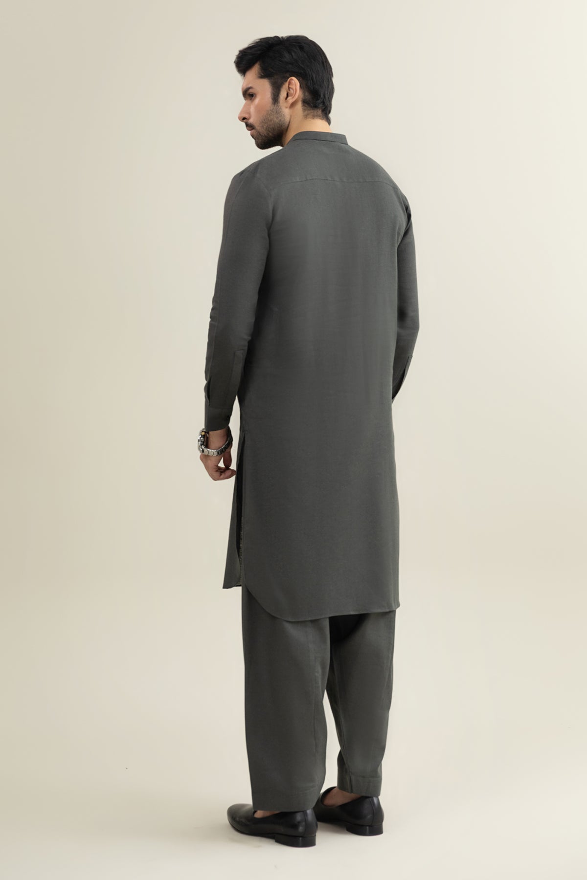 Band Collar Suit - SMS213425