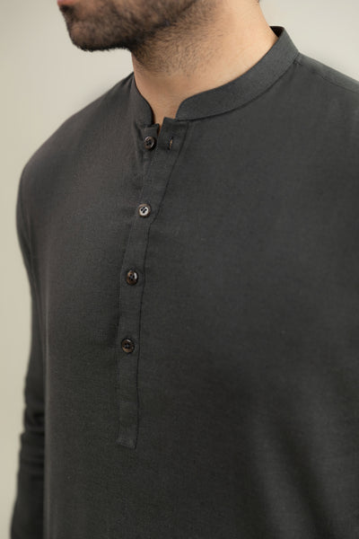 Band Collar Suit - SMS213425