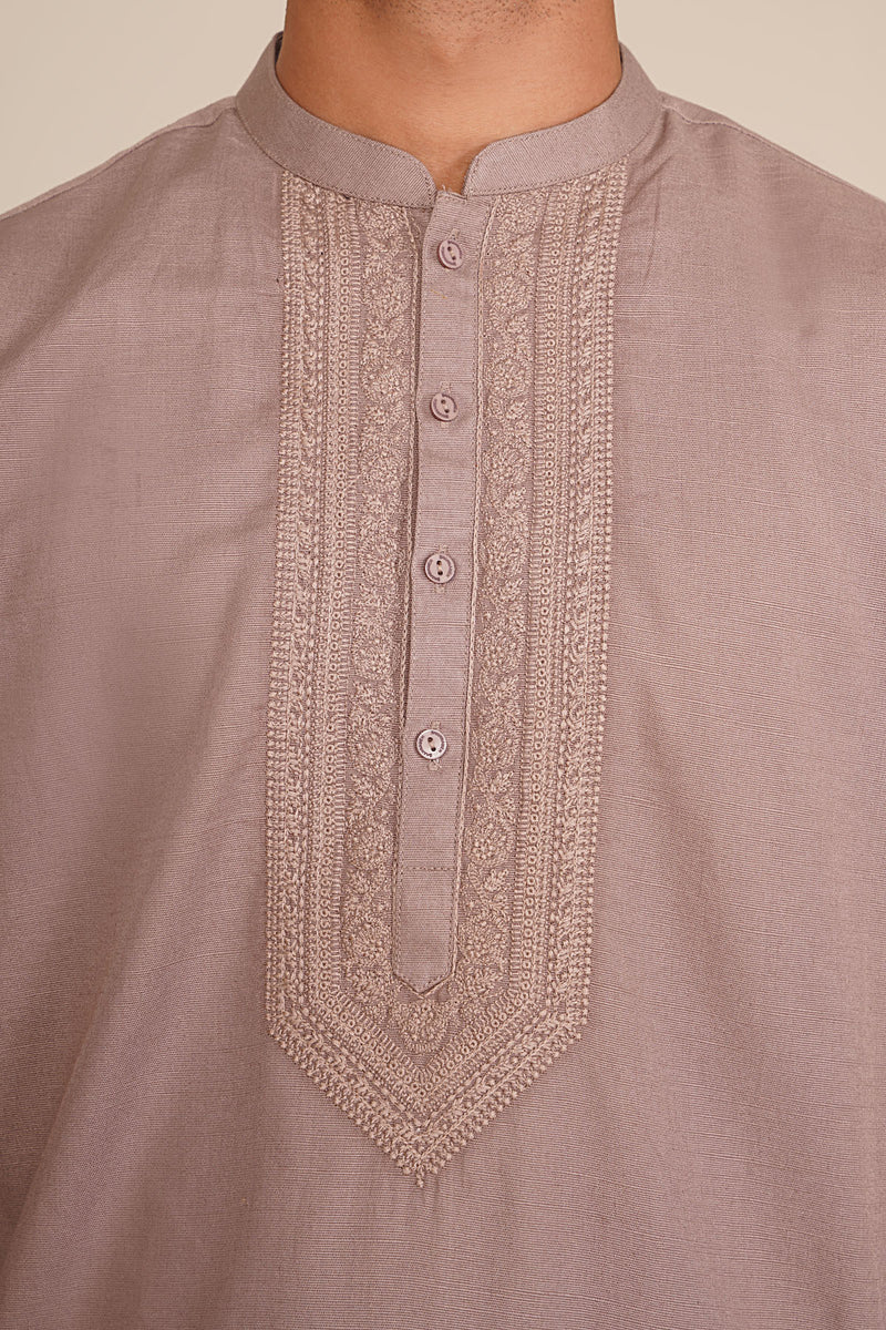 Men Embroidered Suit - Shop Now at Shahnameh