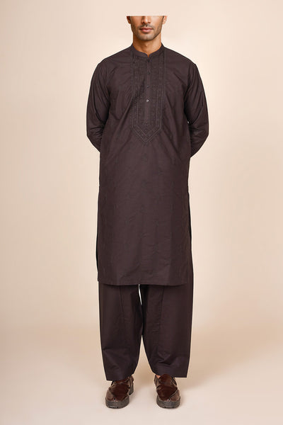 Men's Embroidered Suit - Shop Now at Shahnameh