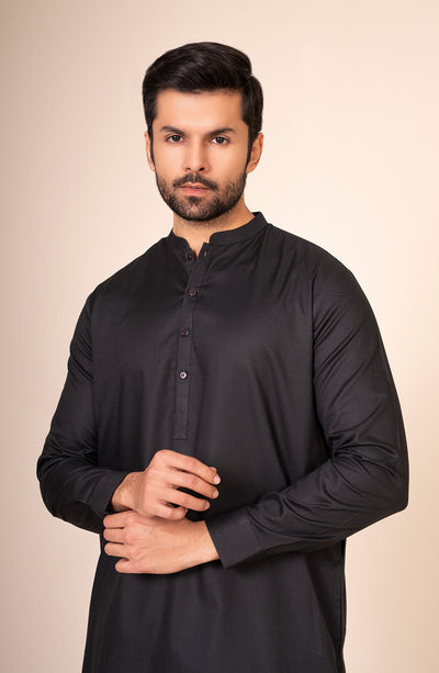 Pima Cotton Dobby Premium Suit - SMS232425 - Shop Now at Shahnameh