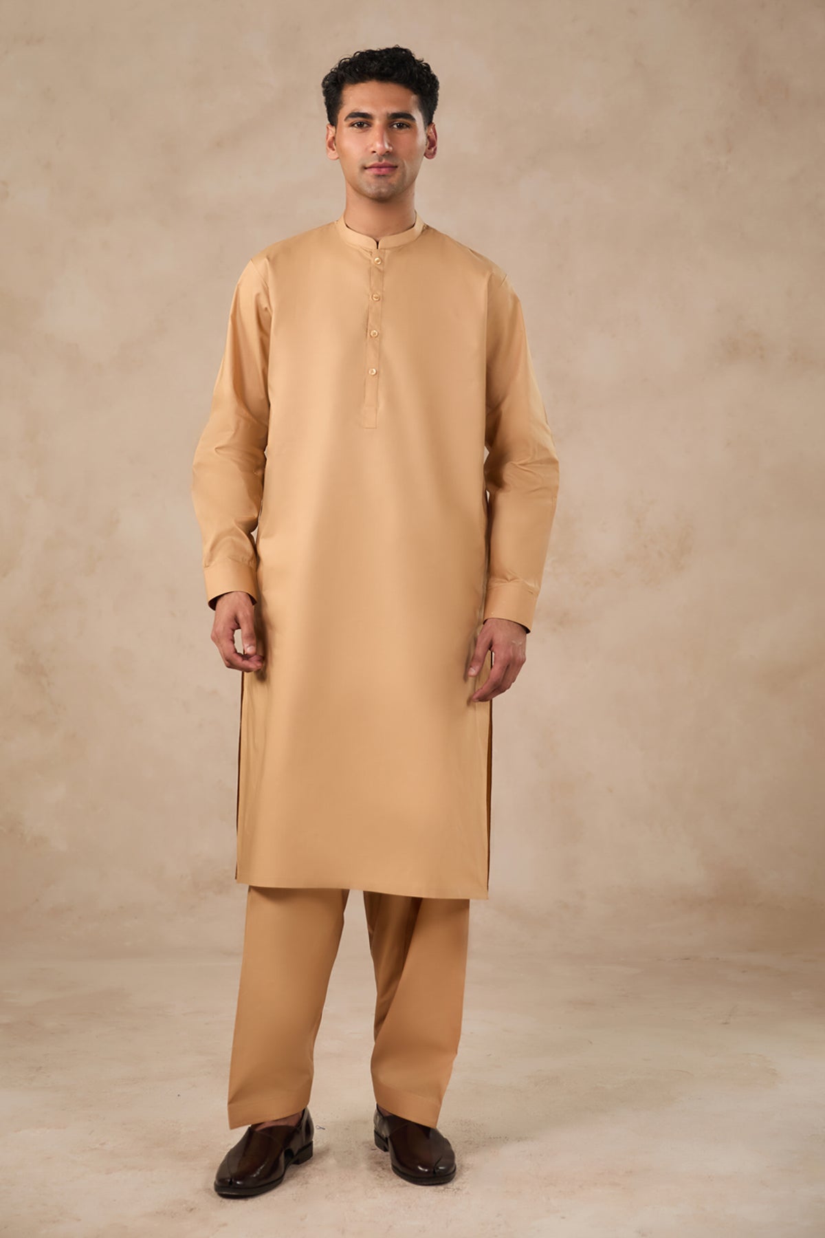 Awami Suit In Pima Cotton - SMS233126