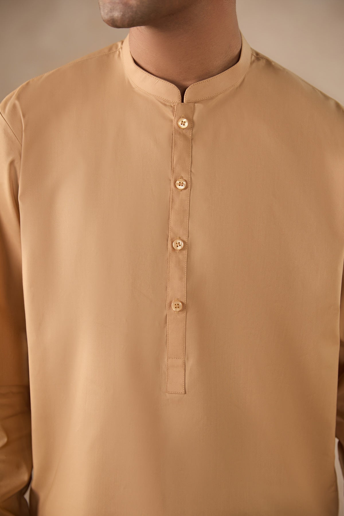 Awami Suit In Pima Cotton - SMS233126