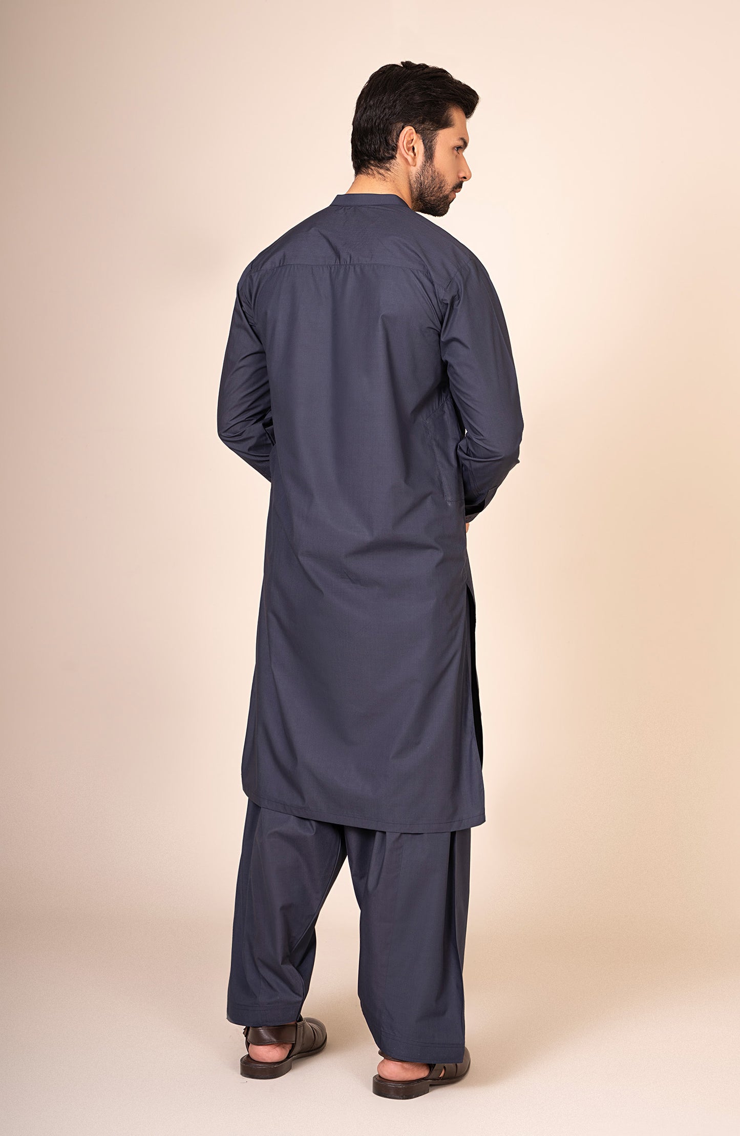 Pima Cotton Dobby Premium Suit - SMS233425