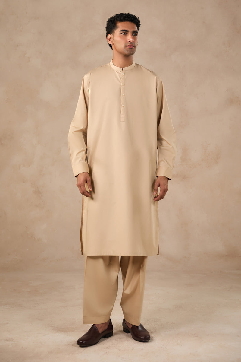 Awami Suit In Pima Cotton - SMS234126