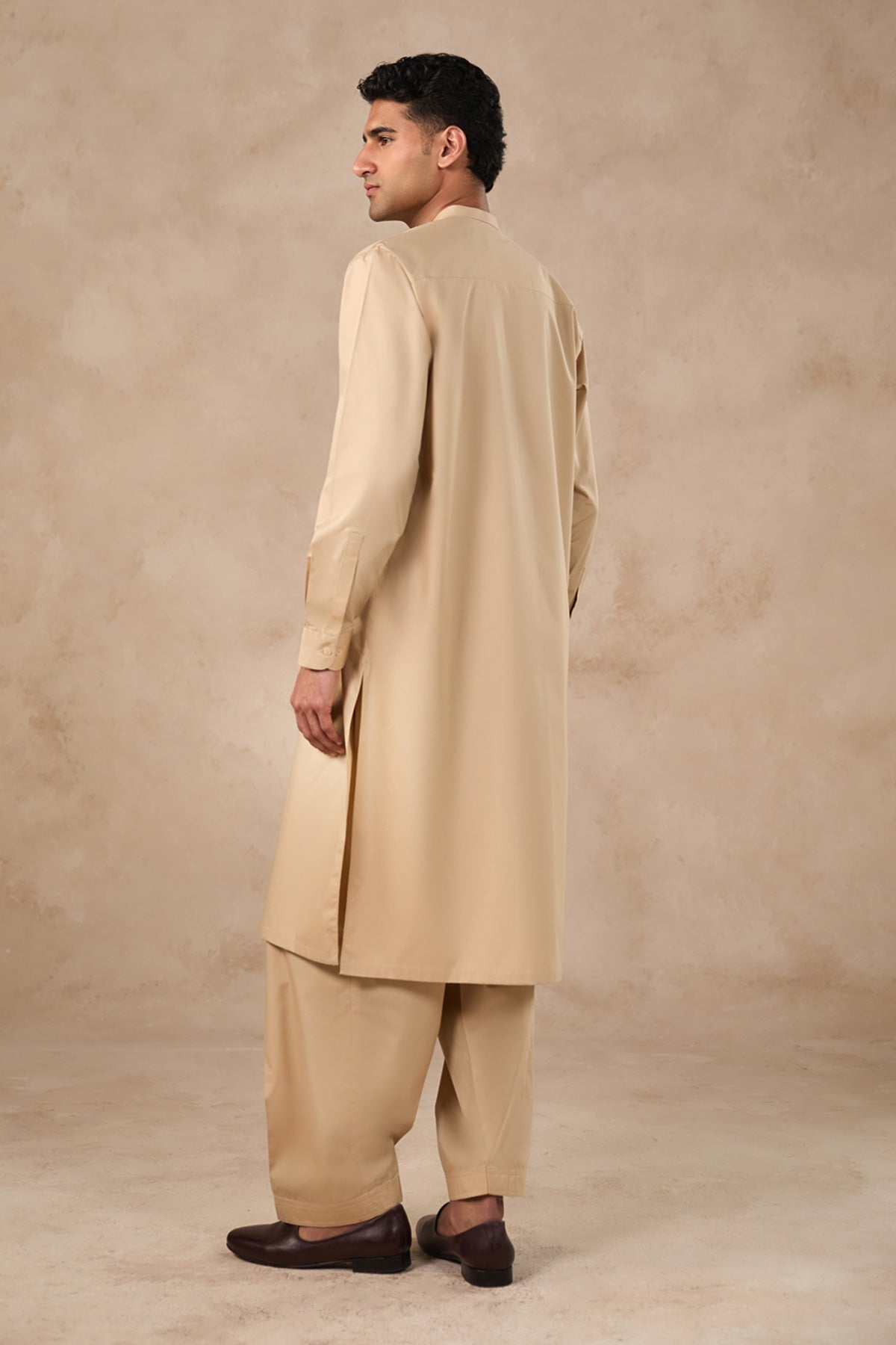 Awami Suit In Pima Cotton - SMS234126