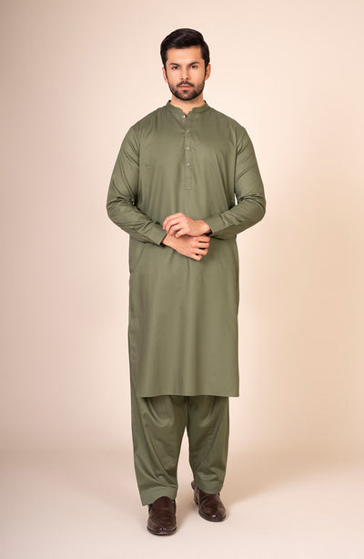 Pima Cotton Dobby Premium Suit - SMS234425