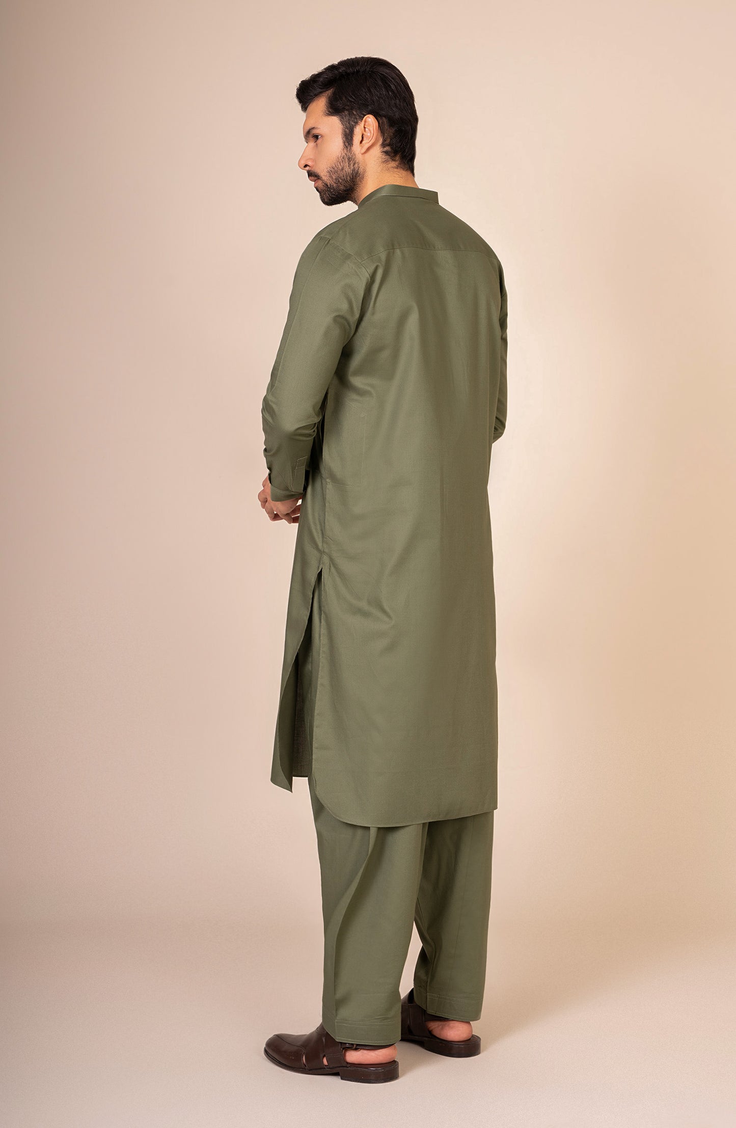 Pima Cotton Dobby Premium Suit - SMS234425