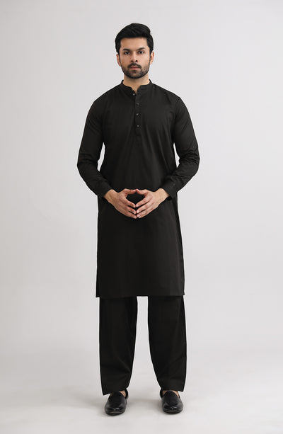 Band Collar Suit - SMS235425