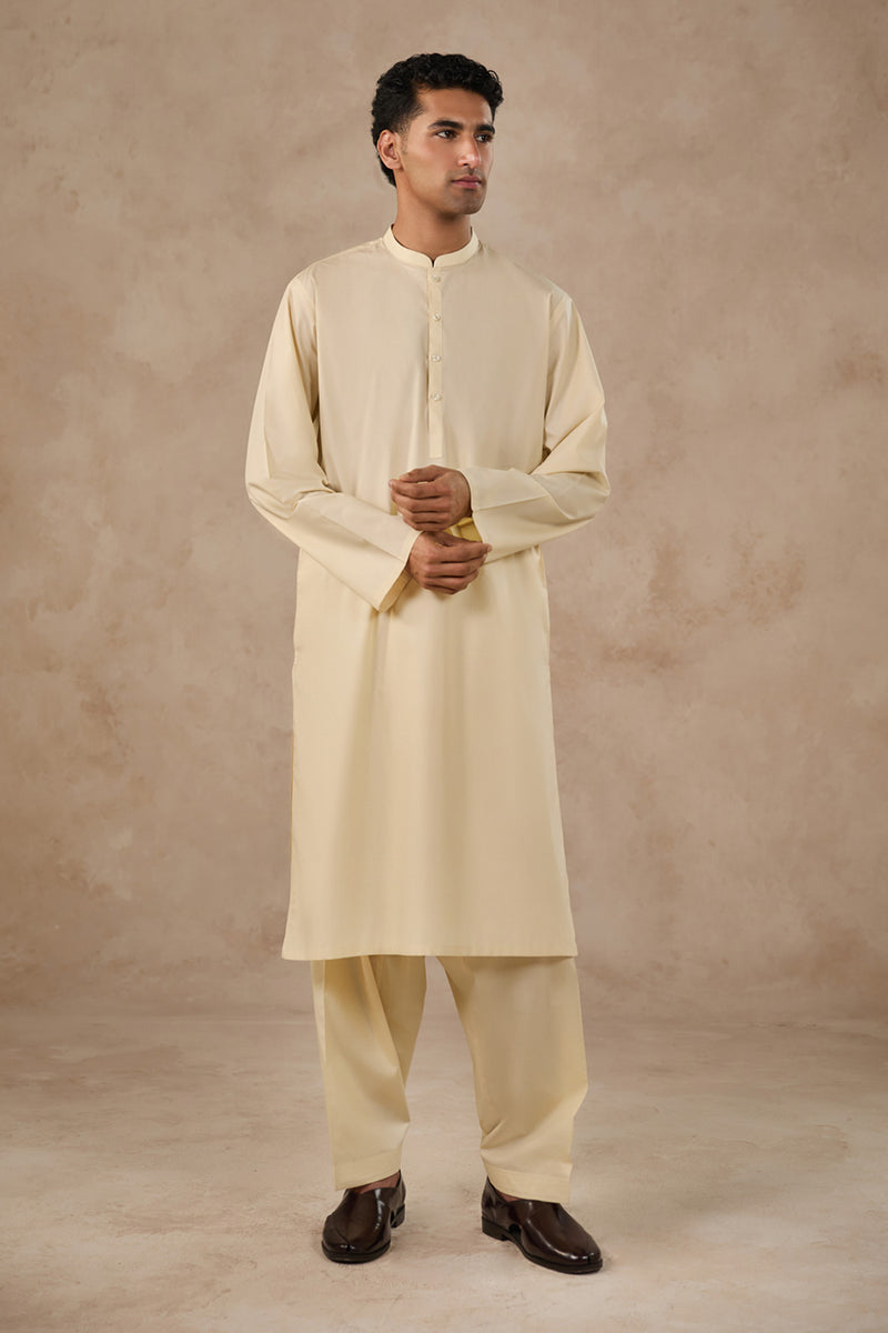 Awami Suit In Pima Cotton - SMS236126