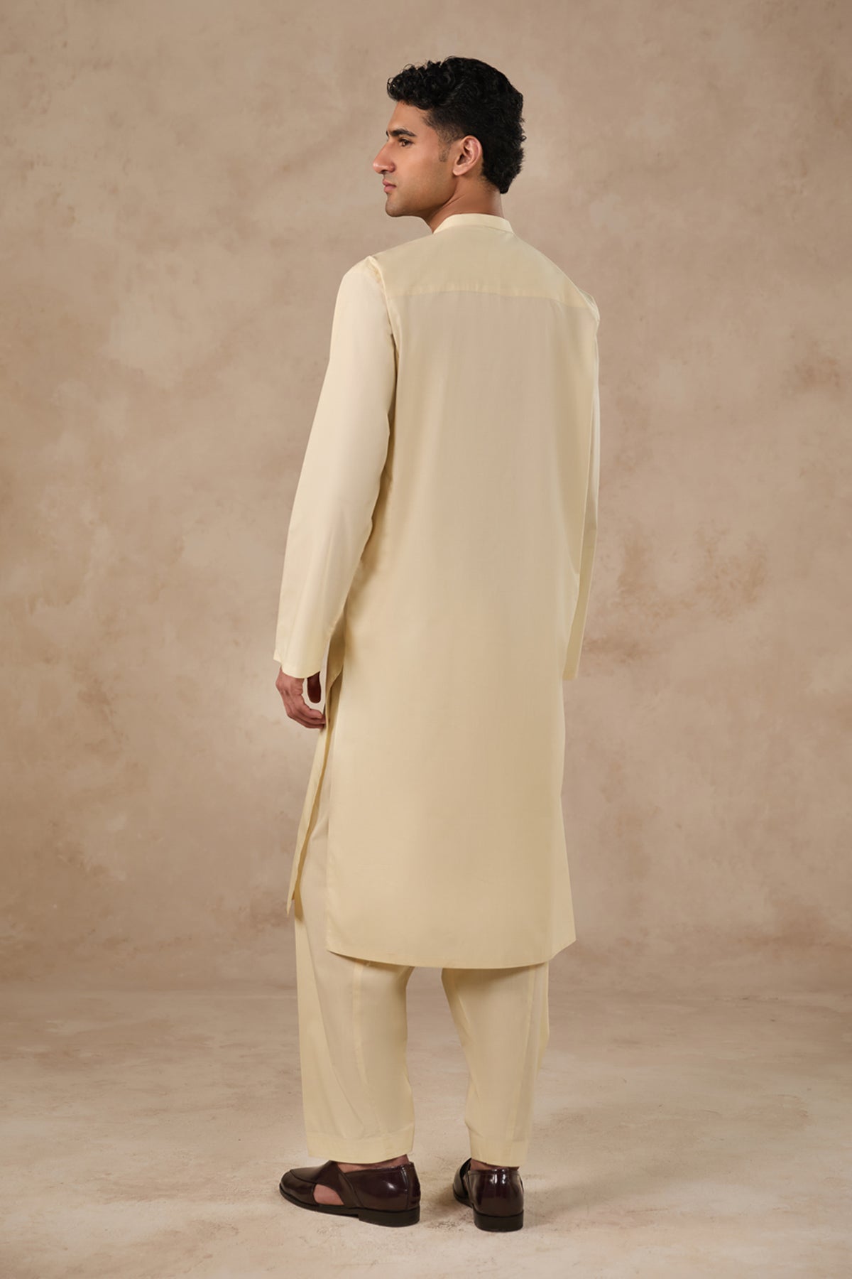 Awami Suit In Pima Cotton - SMS236126