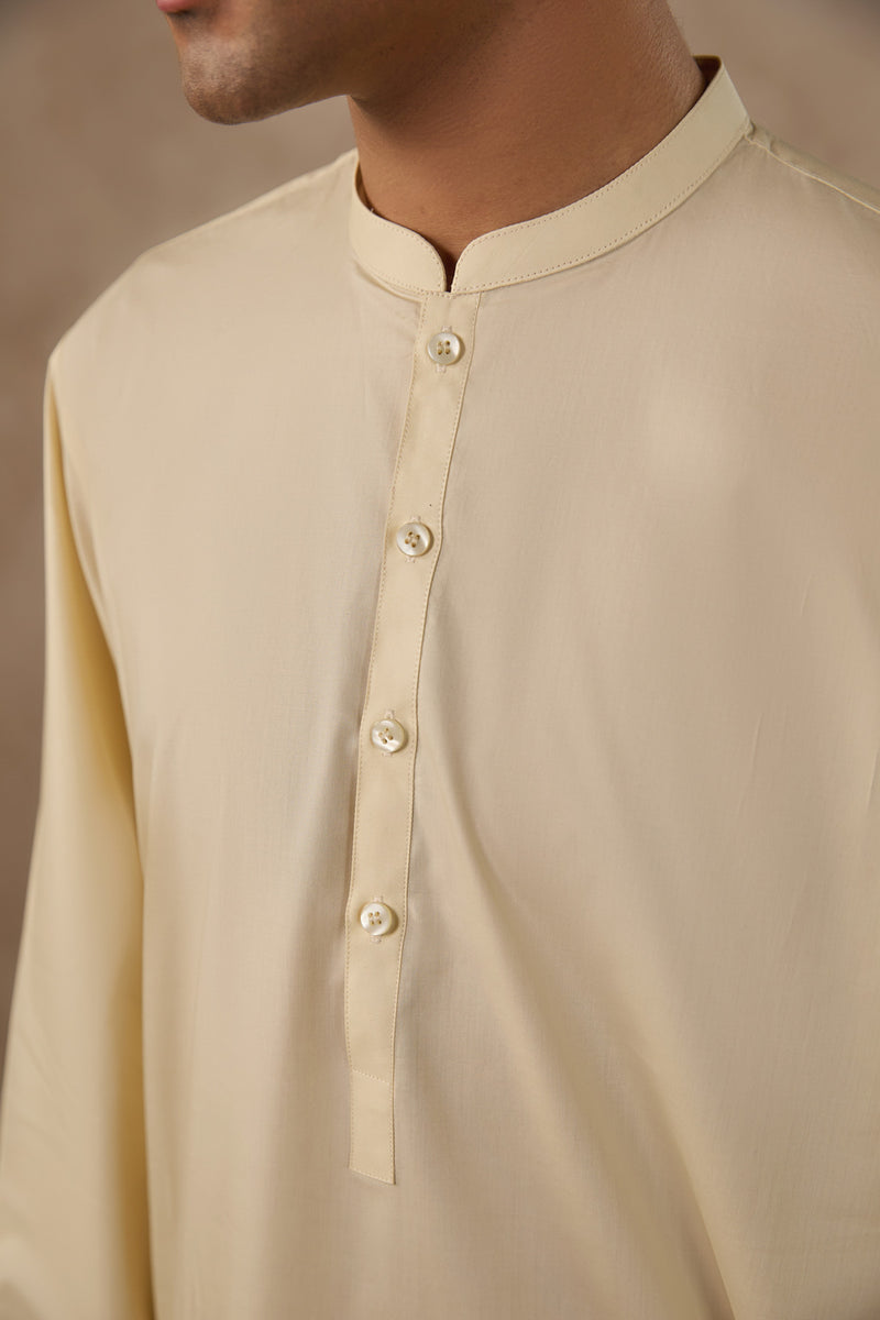 Awami Suit In Pima Cotton - SMS236126