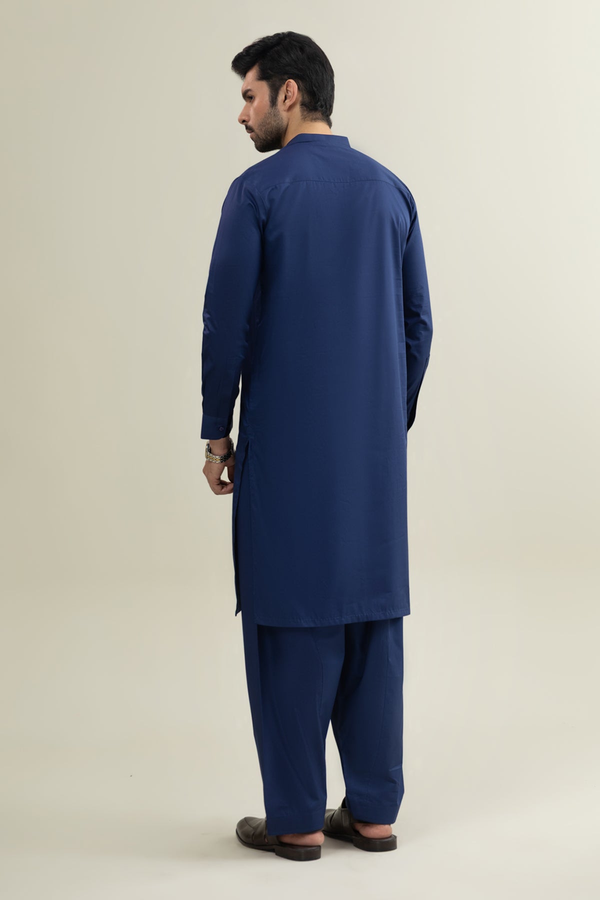 Band Collar Suit - SMS236425