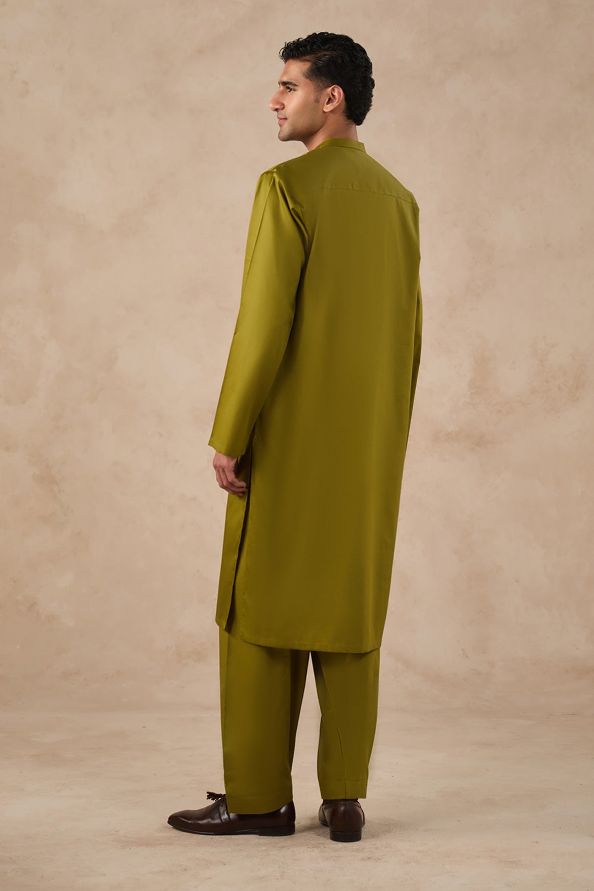 Awami Suit In Pima Cotton - SMS237126