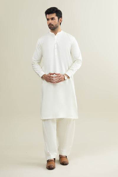 Band Collar Suit - SMS237425