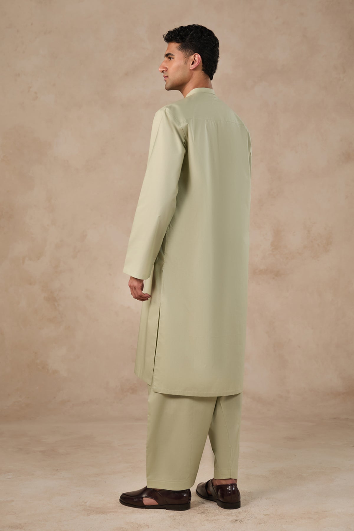 Awami Suit In Pima Cotton - SMS240126